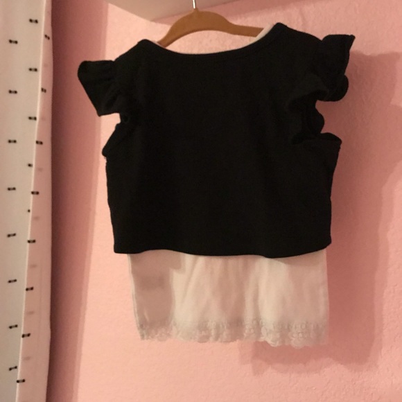 Garanimals Peace Sign Top with Ruffle Sleeve ✌️ - Picture 2 of 5